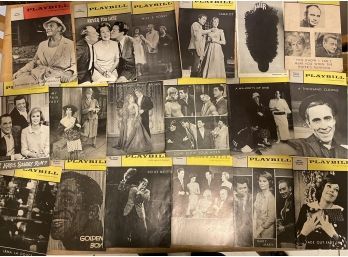 1950s Playbill Collection 2 (Lot Of 18)