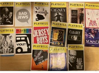 2010s Playbill Collection (Lot Of 16)