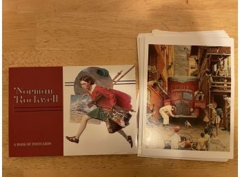 40 Norman Rockwell Postcards