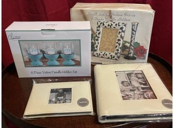 Candle Votives & Photo Book Collection