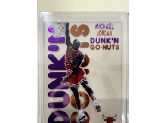 Michael Jordan Dunk'n Go-nuts Clear Card