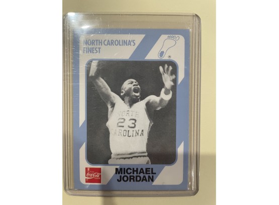 1989 North Carolina's Finest Michael Jordan Card #65