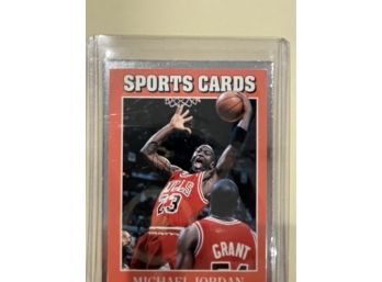 1991 Sports Cards News Michael Jordan Silver Card #2  VERY RARE AND HARD TO FIND CARD
