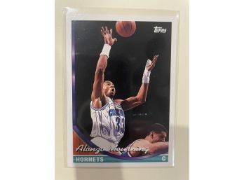 1993 Topps Alonzo Mourning Card #170
