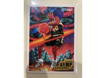 1993-94 Fleer Supersonics Shawn Kemp Card #233