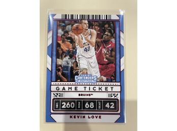 2020 Panini Contenders Game Ticket Red Parallel Kevin Love Card #27