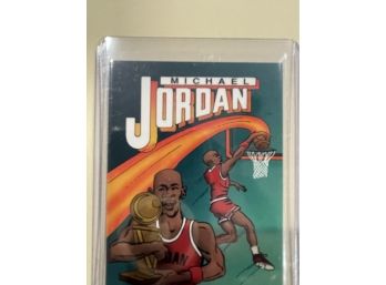 Michael Jordan Error Card - Scottie Pippen On The Back