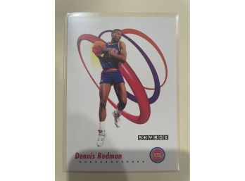 1991 Skybox Dennis Rodman Card #86