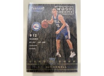 2015-16 Panini Threads Wood Rookies T.j. McConnell Rookie Card #271