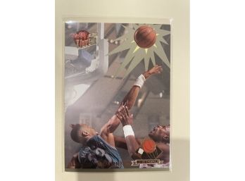 1992-93 Fleer Ultra Alonzo Mourning Rejector Card #1 Of 5