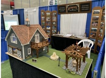 Custom Built 1' Scale Model.  Barn/garage Or Doll House,  Call It What You Like.  Every Kids Dream.