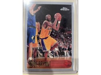 1996-97 Topps Chrome Kobe Bryant Rookie Card #138