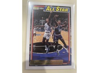 1992 Topps All Star Gold Dennis Rodman Card #117