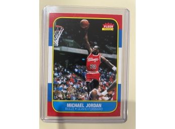 1996 Fleer Michael Jordan Decade Of Excellence 1986-1996 Card #4