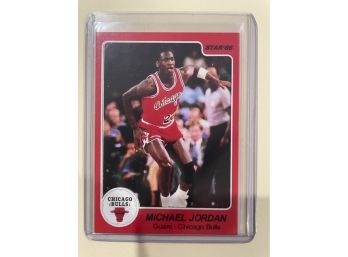 1985 Star Michael Jordan Guard Card #117