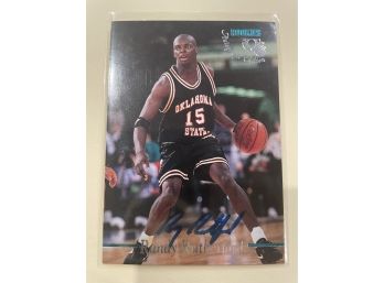 1995 Classic Rookies Autograph Edition Randy Rutherford Signed Card