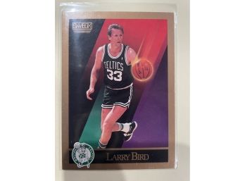 1990 Fleer Larry Bird Card #8