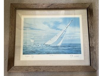 Lithograph America's Cup 1974