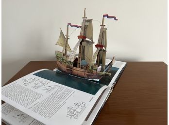 Sailing Ships Pop Up Book With 3 Dimensional Ships
