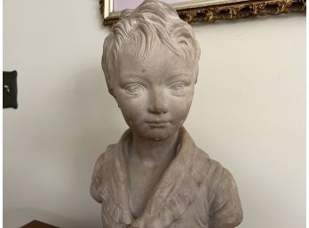 French Terracotta Bust Of Alexandre Brogniart By Jean Antoine Houdon