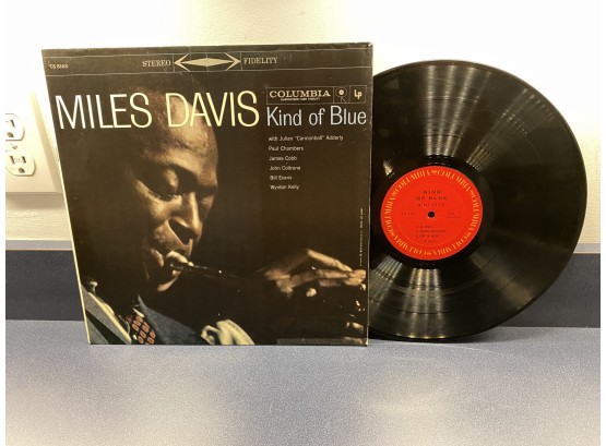 Miles Davis. Kind Of Blue On Columbia Records CS 8163 Stereo. Vinyl Is Very Good.