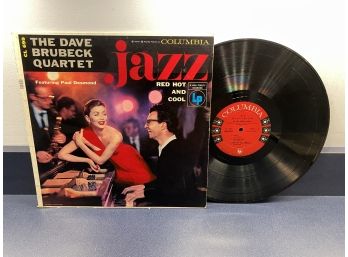 The Dave Brubeck Quartet. Jazz Red Hot And Cool On 1955 Columbia Records Mono.
