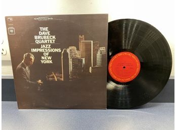 The Dave Brubeck Quartet. Jazz Impressions Of New York On Columbia Records CS 9075 Stereo.
