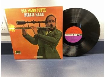 Herbie Mann. Our Mann Flute On 1966 Atlantic Records 1464 Mono. Latin Jazz.