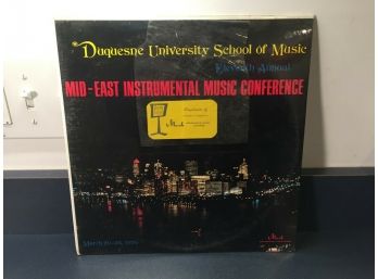 Duquesne University School Of Music Charmian Gadd Violin Artist In Residence. Double LP Record. Sealed.