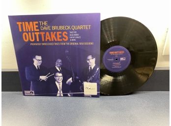 The Dave Brubeck Quartet. Time Out Takes On Brubeck Editions Records. 180 Gram Vinyl.