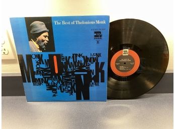The Best Of Thelonious Monk On Riverside Records RS 3037 Stereo.