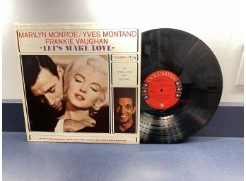 Marilyn Monroe. Let's Make Love Movie Soundtrack On 1960 Columbia Records CL 1527 Mono.