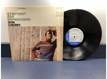 Don Cherry. Symphony For Improvisors On Blue Note Records BST 84247 Stereo. Liberty Labels.