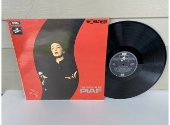 Edith Piaf. The World Of Piaf On Great Britain Import On 1969 Columbia Records SCX 6317 Stereo.