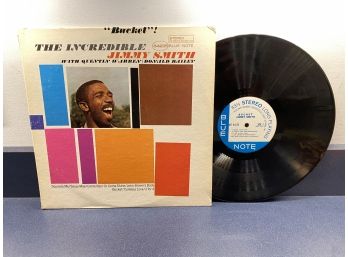 Jimmy Smith. 'Bucket!' On Blue Note Records BST 84235 Stereo. Liberty Labels.