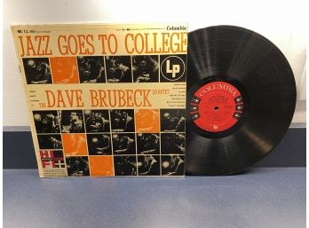 Dave Brubeck. Jazz Goes To College On 1954 Columbia Records CL 566 Mono.