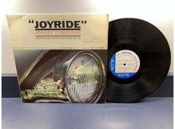 Stanley Turrentine. Joyride On Blue Note Records ST-84201 Stereo. Liberty Labels.