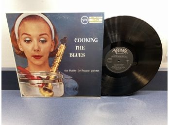 The Buddy De Franco Quintet. Cooking The Blues On Japanese Import Verve Records MV 2513 Mono.