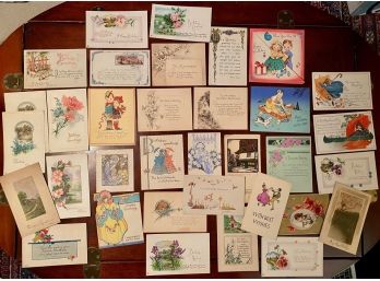Vintage Birthday Postcards And Greeting Cards