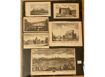 Six 19th C. British Engravings - Engraved For The London Magazine (6)