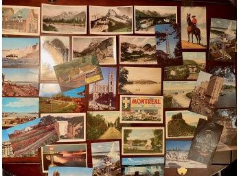 Vintage Canadian Postcards (more Than 30)