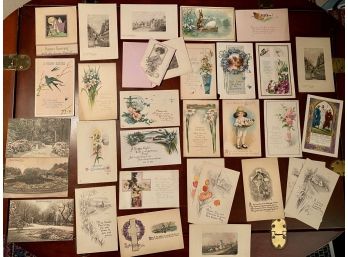 Vintage Easter Postcards And Greetings