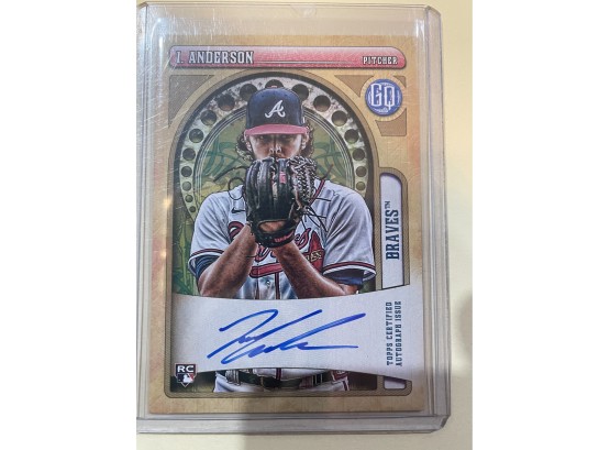 2021 Topps Gypsy Queen Certified Autograph Ian Anderson Signed Card #GQA-IA