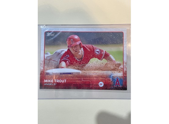 2015 Topps Series One Mike Trout Card #300