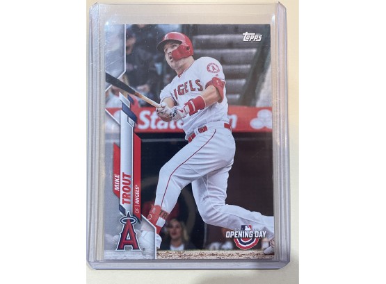 2020 Topps Opening Day Mike Trout Card #90