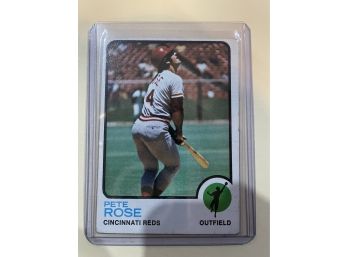 1973 Topps Pete Rose Card #130