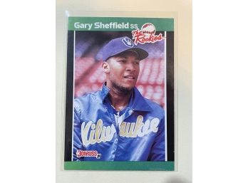 1989 Donruss Gary Sheffield The Rookies Card #1