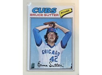 1977 Topps Bruce Sutter Card #144
