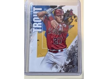 2019 Topps Fire Mike Trout Card #19