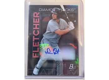 2020 Topps Platinum Certified Autograph Dominic Fletcher Signed Card #TOP-71